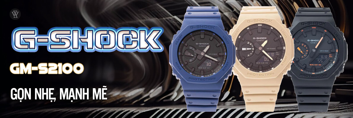 G-Shock Ga 2100 gọn nhẹ mạnh mẽ